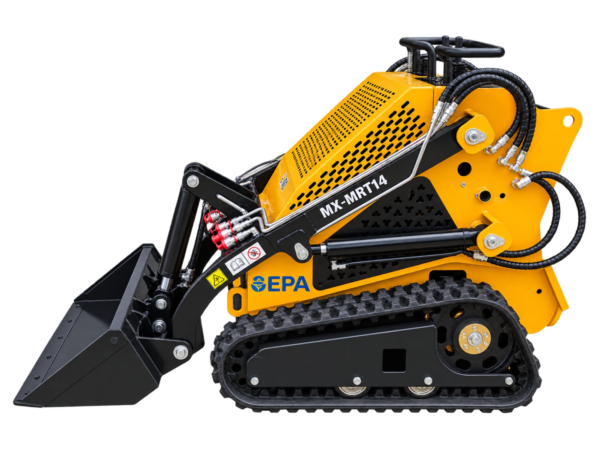 AGT YSRT14 Stand-On Mini Skid Steer Track Loader, photo 11 of 11