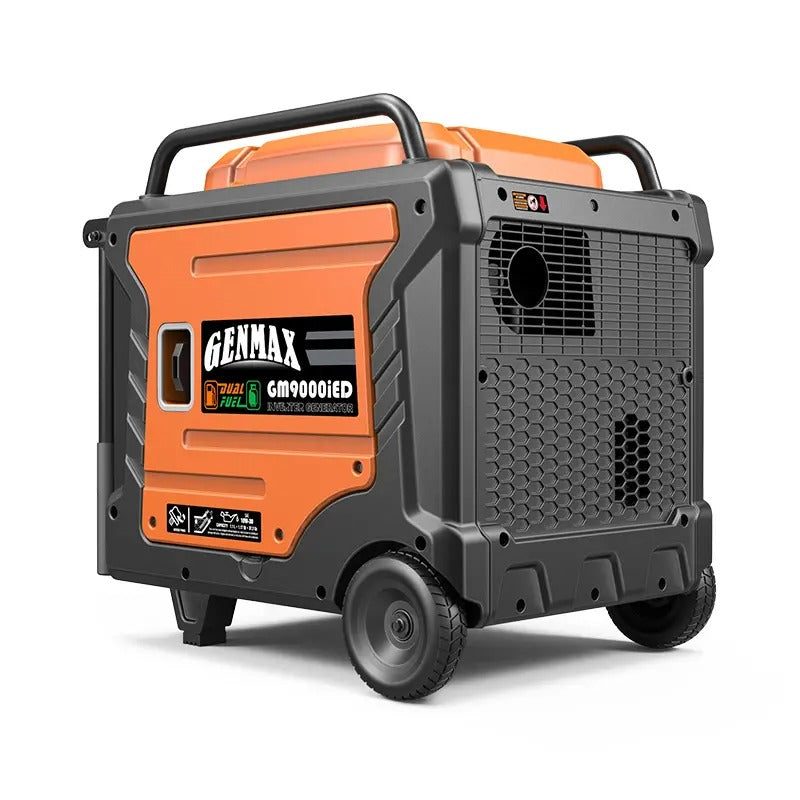 GENMAX GM9000iED 9000-Watt Dual-Fuel Inverter Generator with CO Detect, photo 4 of 10