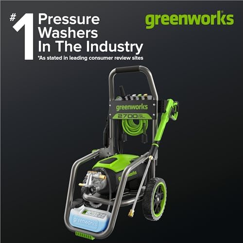 Greenworks 2700 PSI Brushless Electric Pressure Washer (1.2 GPM · TruBrushless™ Motor), photo 4 of 7