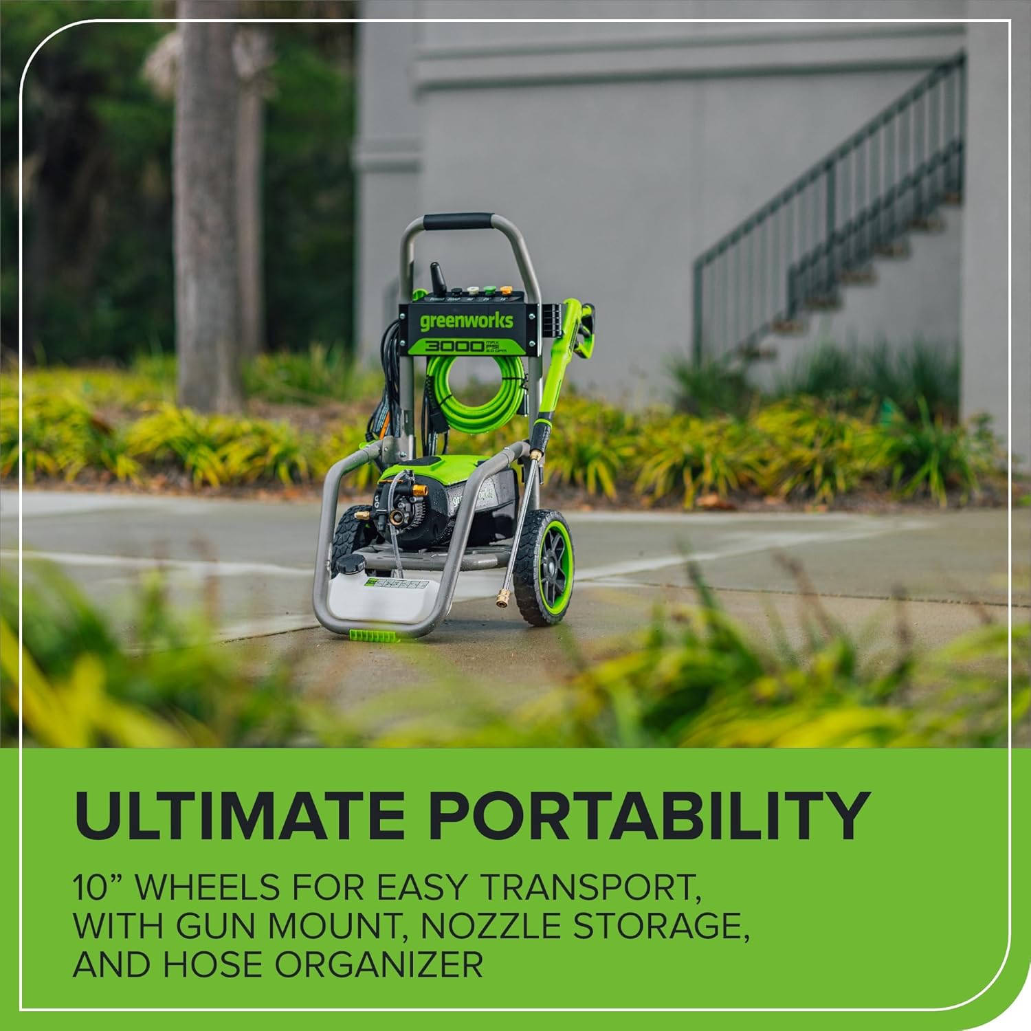 Greenworks 3000 PSI Brushless Electric Pressure Washer (2.0 GPM Max · TruBrushless™ Motor), photo 7 of 7