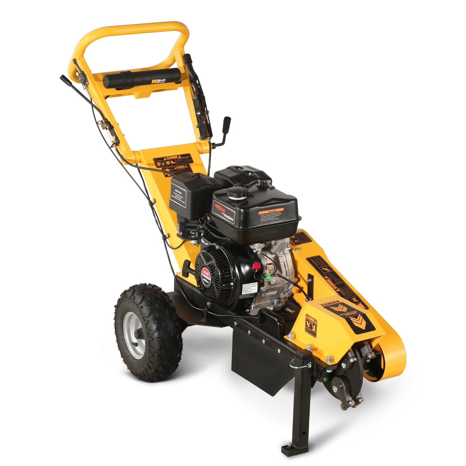 SGR1500 15 HP Walk-Behind Stump Grinder - 420cc Gas, 12 in Carbide Wheel, No Tractor Needed, photo 11 of 12