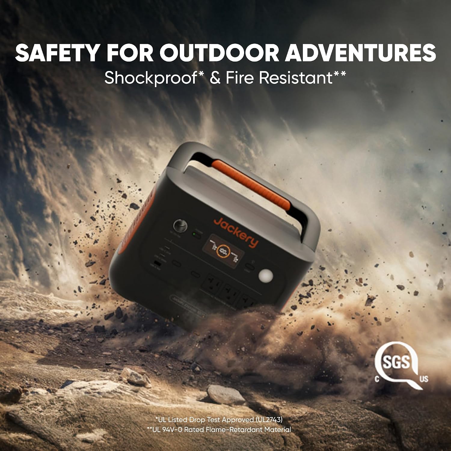 Jackery Explorer 1000 v2 Portable Power Station (1070Wh / 1500W · 1 Hr Fast Charge · LiFePO4), photo 7 of 7