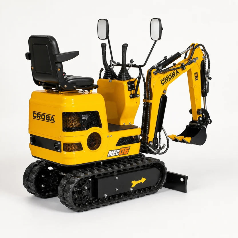 MEC06 9HP Mini Excavator - 28 in Wide, 43.3 in Digging Depth, photo 5 of 12