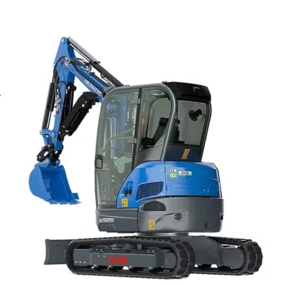 RIPPA R32 - 3.2 Ton Zero Tail Swing Mini Excavator with Kubota Diesel, Enclosed A/C Cab and 12-Piece Attachment Package, photo 3 of 9