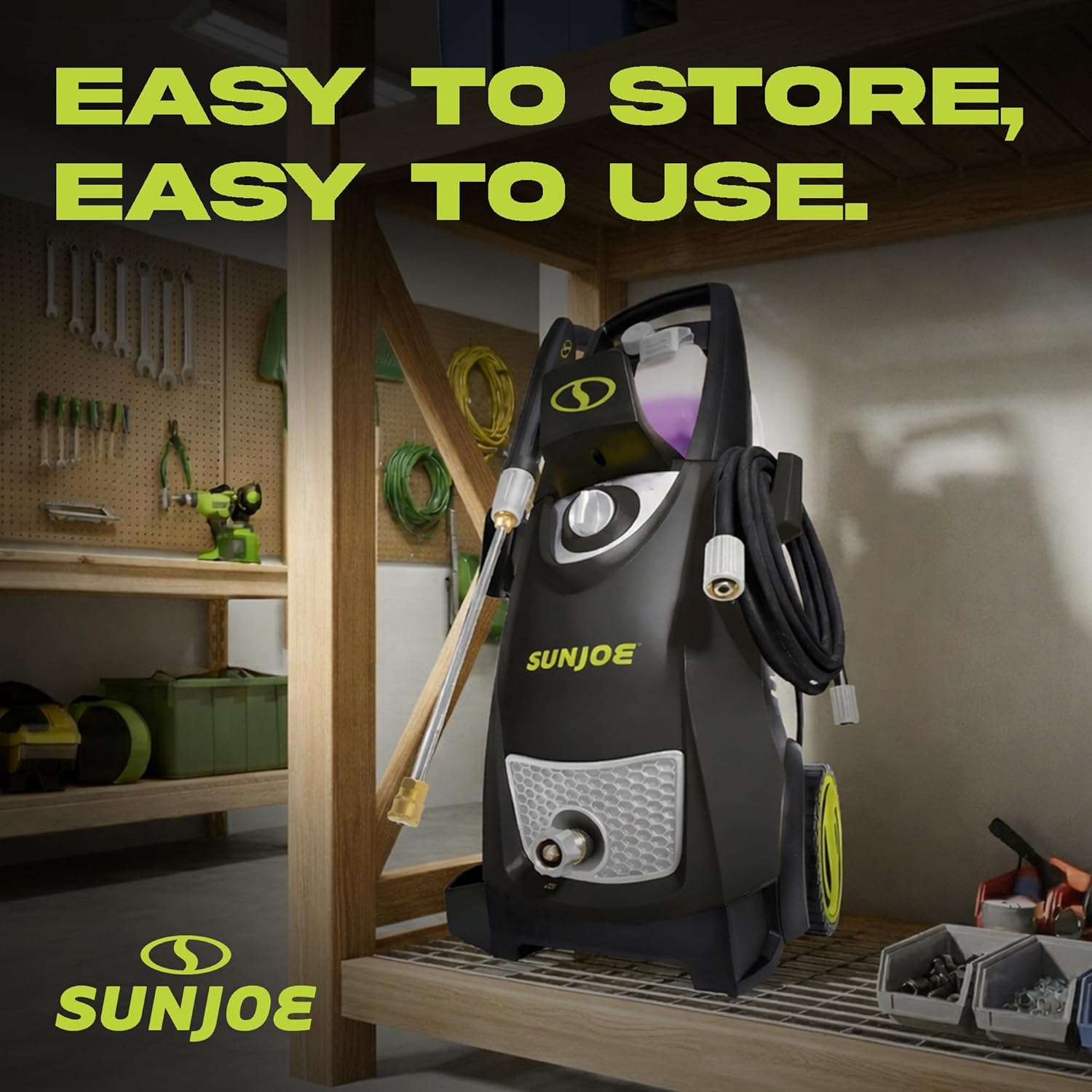 Sun Joe SPX3000 2500 Max PSI 1.76 GPM Electric High Pressure Washer (14.5-Amp Dual Detergent Tanks), photo 5 of 7