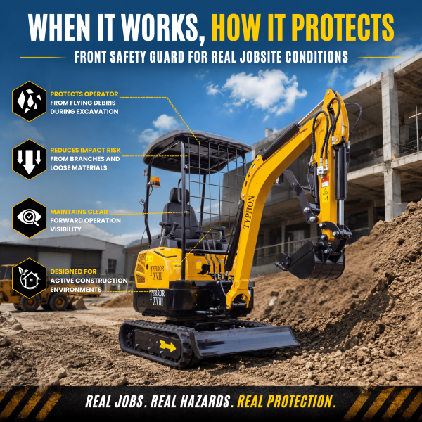 TYPHON TERROR XVIII 4000 lb Mini Excavator, photo 11 of 12