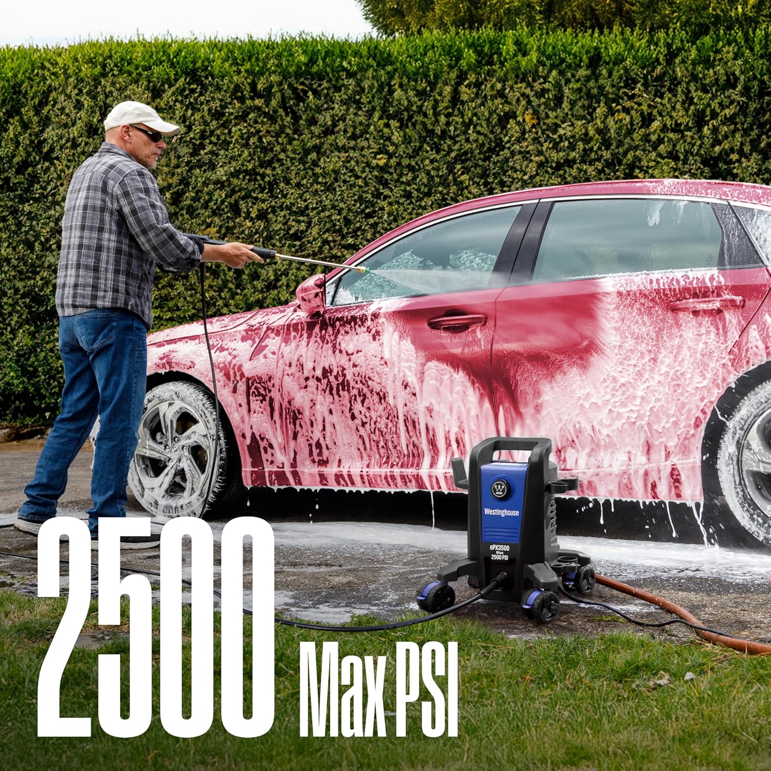 Westinghouse ePX3500 Electric Pressure Washer (2500 Max PSI / 1.76 Max GPM · Anti-Tipping 4-Wheel), photo 5 of 7