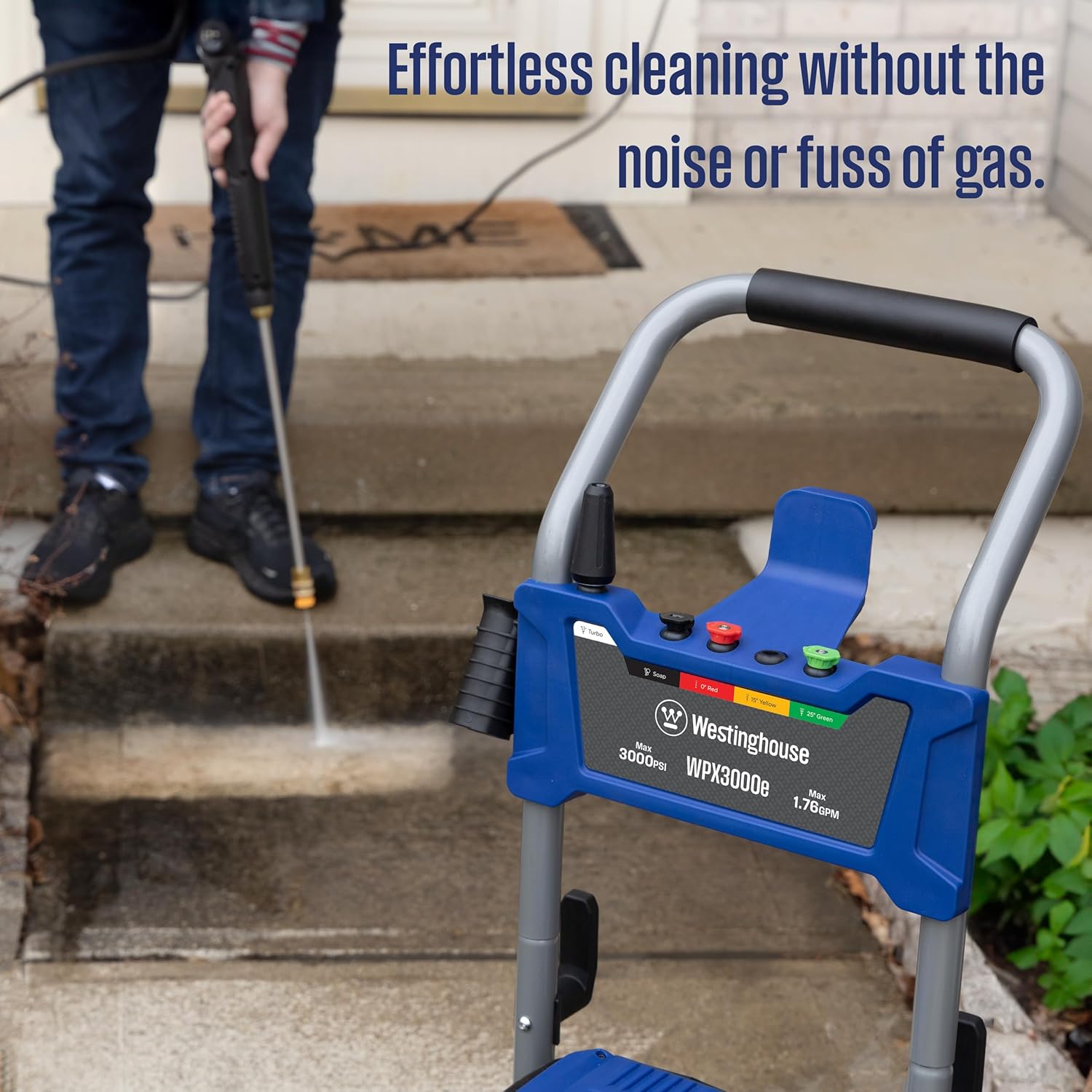 Westinghouse WPX3000e Electric Pressure Washer (3000 Max PSI / 1.76 Max GPM · Induction Motor), photo 5 of 7